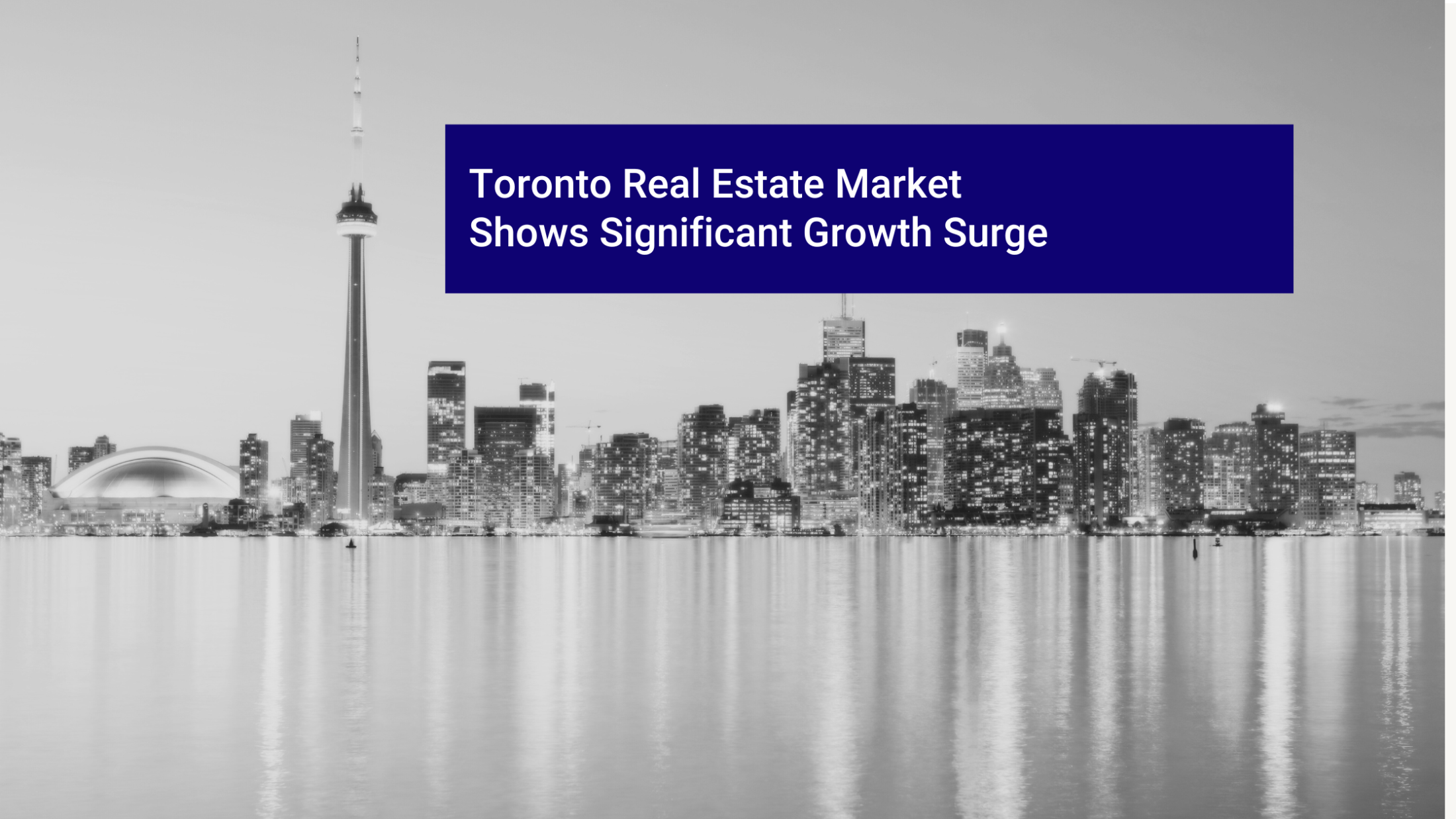 Toronto area housing market ignites - sales jump 44% in October and prices hold steady